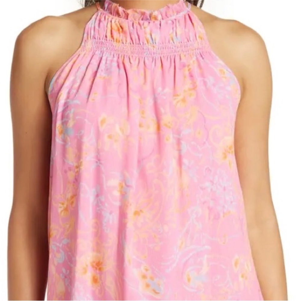 Ramy Brook Pink High Neck Top - worn once